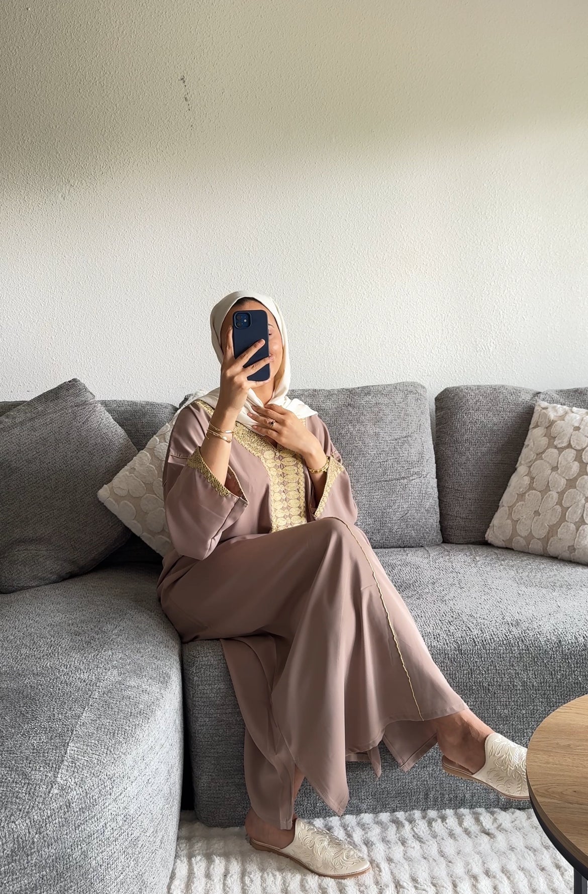 Gandoura Beige