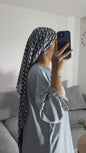 Abaya Bleu